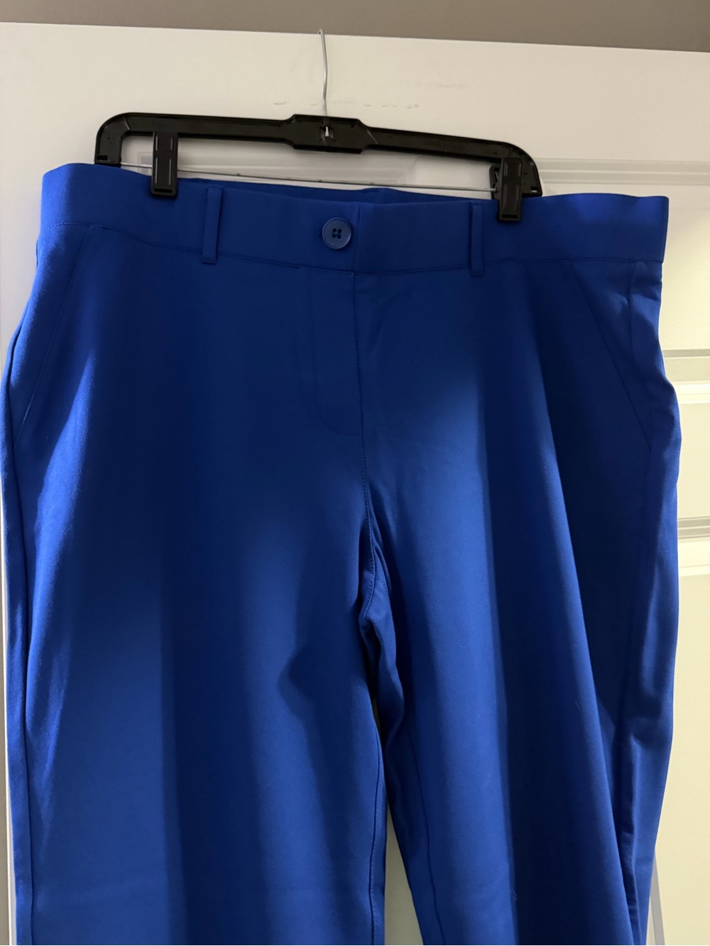 NWOT! 1X Betabrand Seaglass Blue Women’s  Stretch Dress Pants - Picture 4 of 8